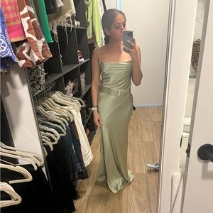 Nicholas Simone Dress Pistachio